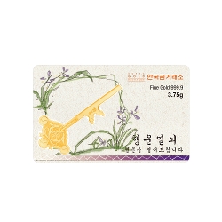 카드패킹형 행운의 열쇠(디자인:난) 3.75g